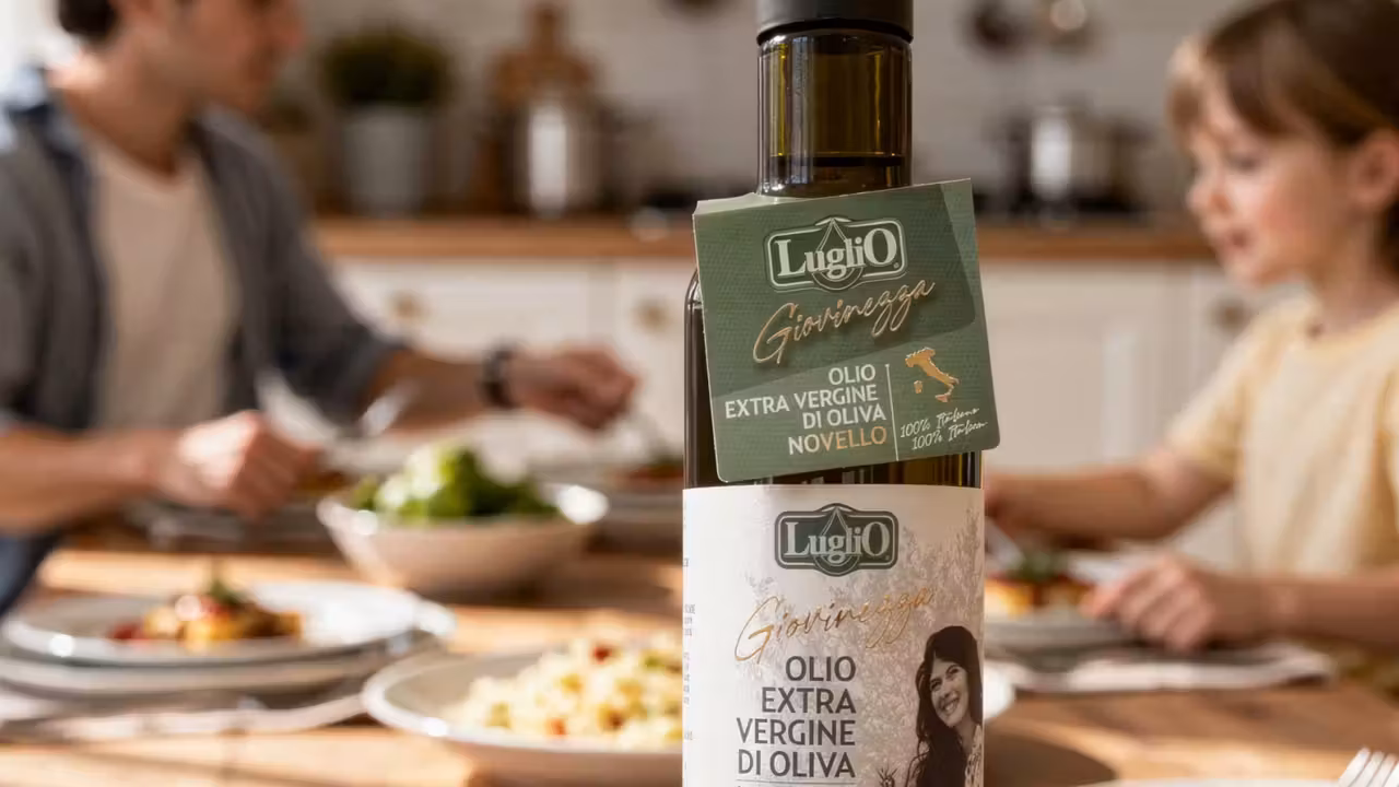 MEDSOL porta la “Giovinezza” in tavola: l’Extra vergine 100% italiano di Olio Luglio