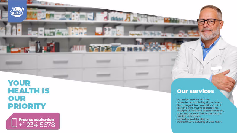 Banner Farmacia Super Santos